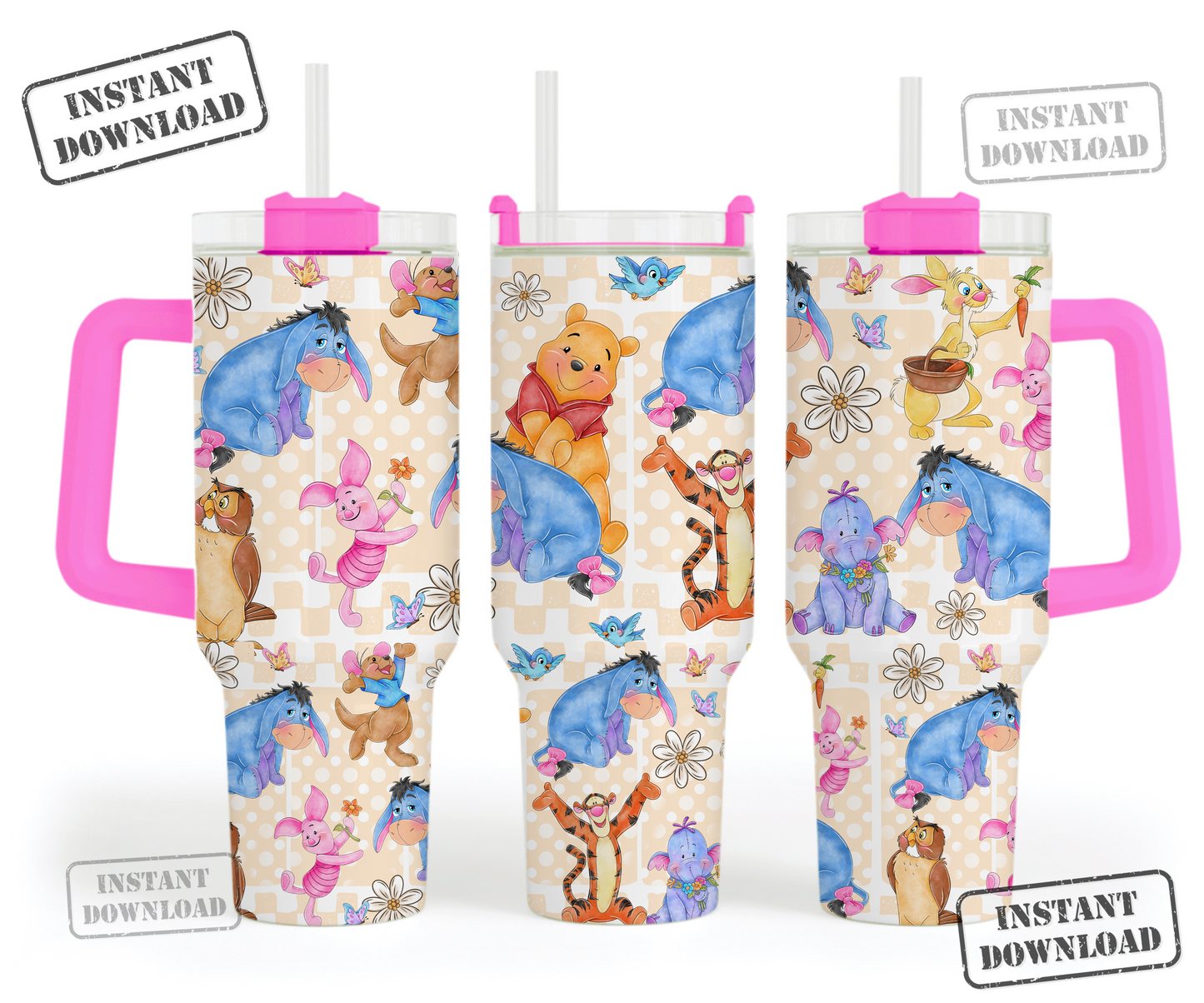 Digital Download ONLY!! - 40oz wrap- Friends