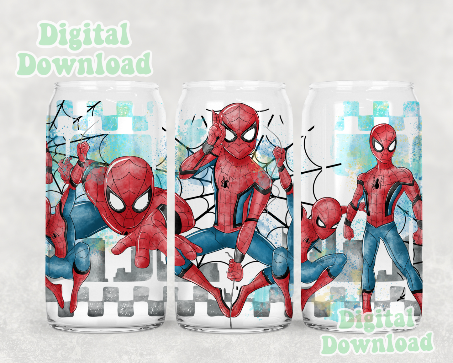 Digital Download ONLY!! 16oz wrap - Red man