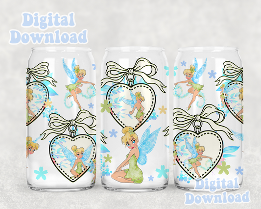 Digital Download ONLY!! 16oz wrap -Green fairy