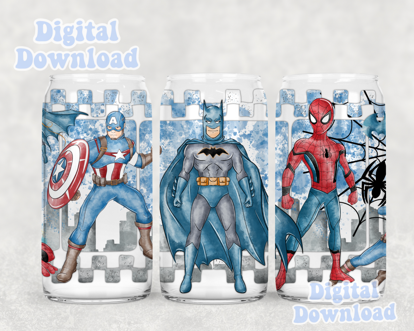Digital Download ONLY!! 16oz wrap - Super H