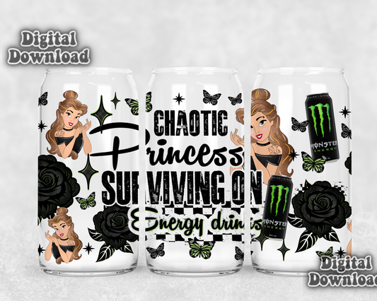 Digital Download ONLY!! 16oz wrap - Chaotic princess 5