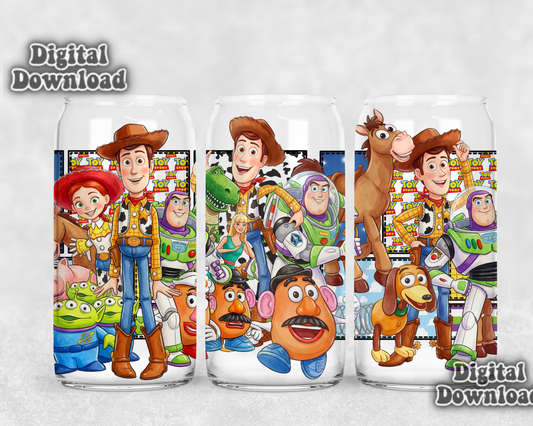 Digital Download ONLY!! 16oz wrap - Patchwork TS 2